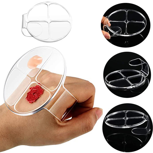 Clear Acrylic Makeup Mixing Palette