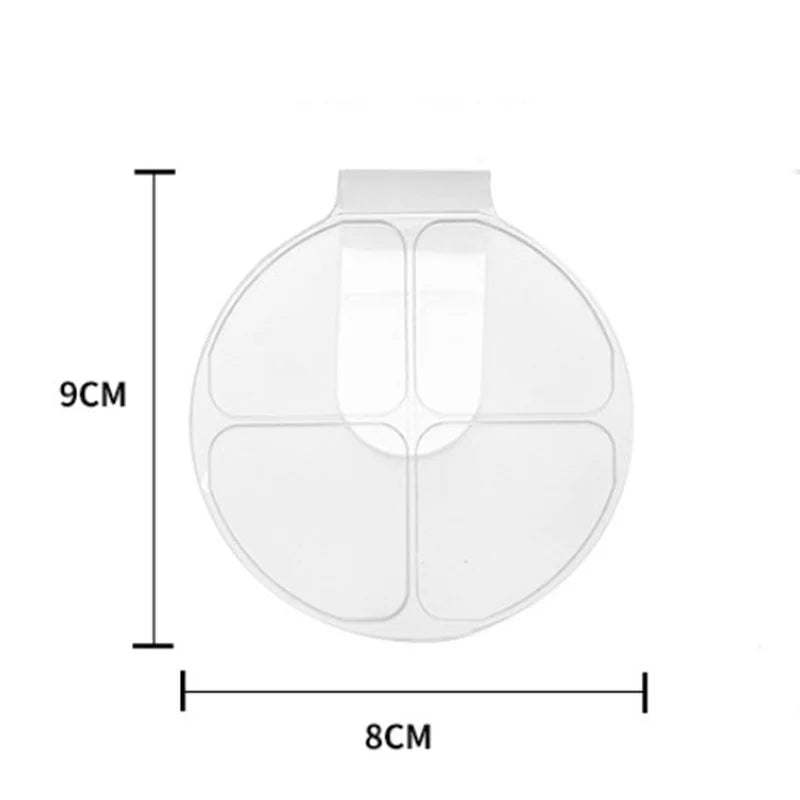 Clear Acrylic Makeup Mixing Palette